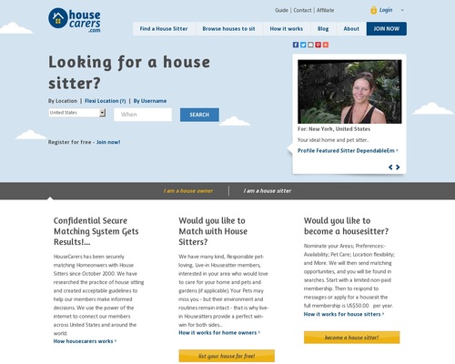 House Sitting Directory for House Sitters & Homeowners