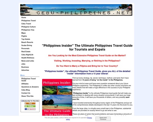 Philippines Travel Guide – “Philippines Insider” the Ultimate Guide